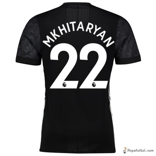 Camiseta Manchester United Replica Segunda Ropa Mkhitaryan 2017/18 Negro